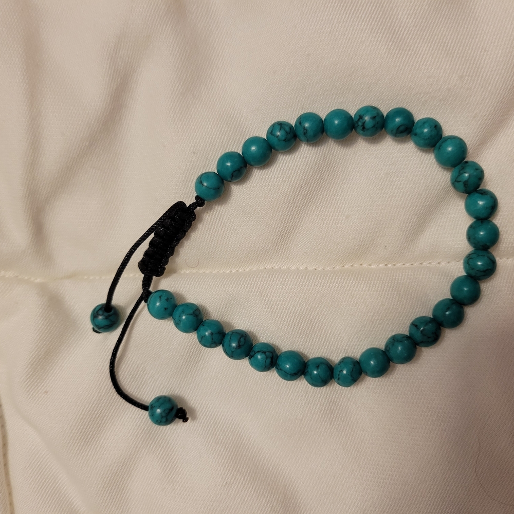 Turquoise Beaded Bracelet
